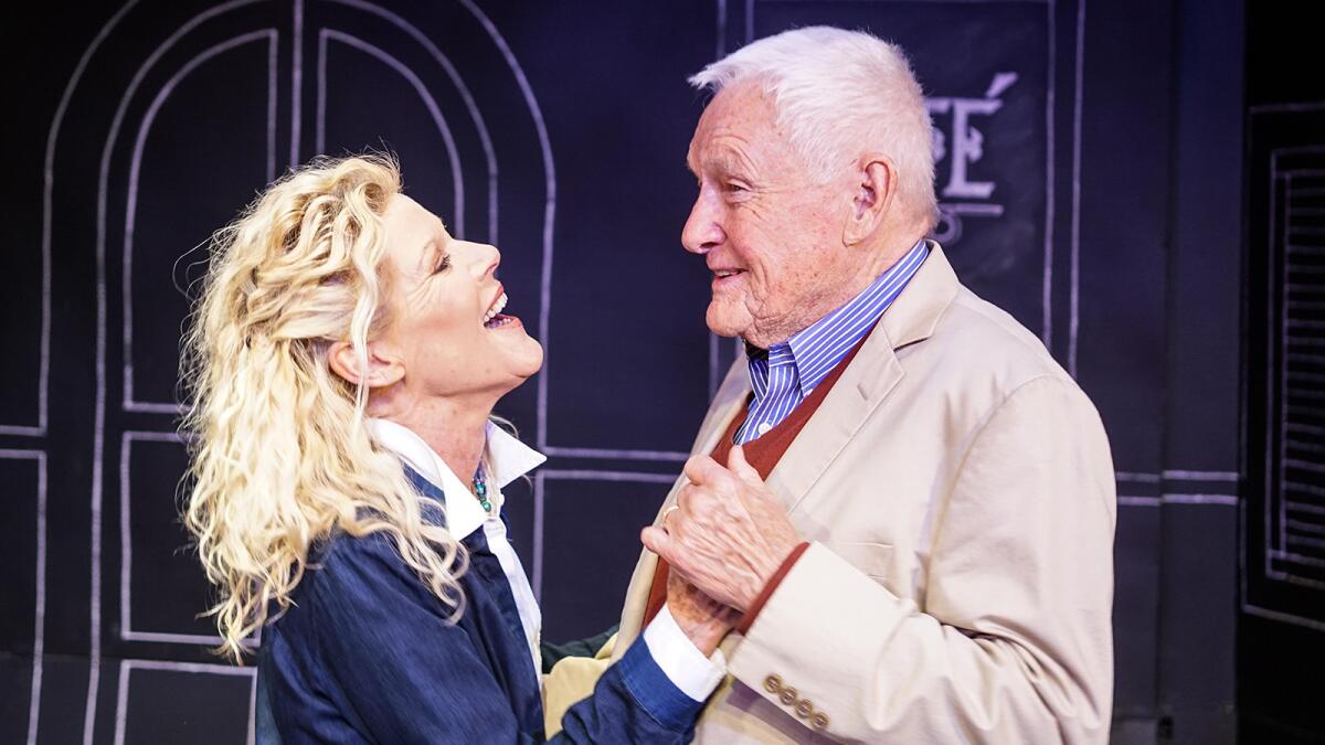 Alley Mills and Orson Bean costar in "Alright Then" at Pacific Resident Theatre in Venice.