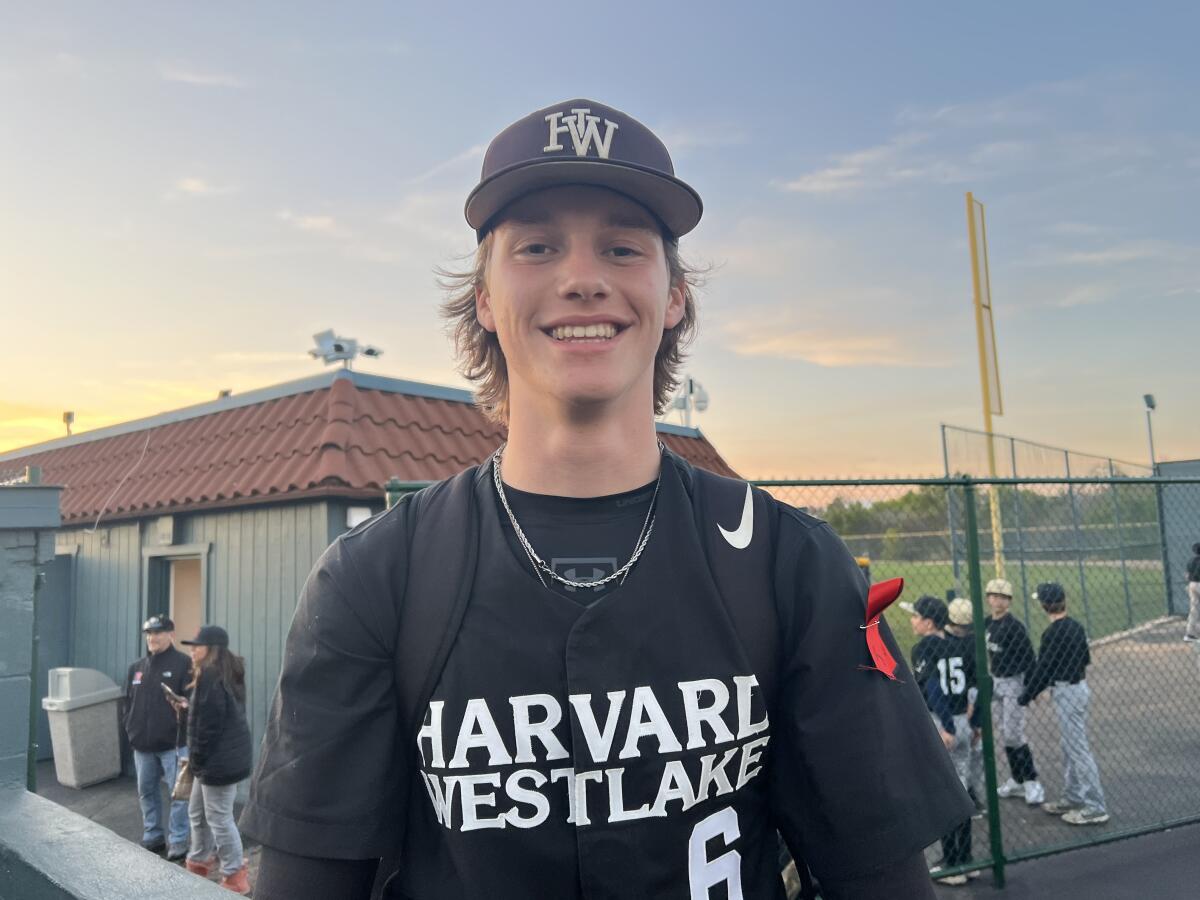 After missing baseball for two years because of injuries, Harvard-Westlake junior pitcher Duncan Marsten 