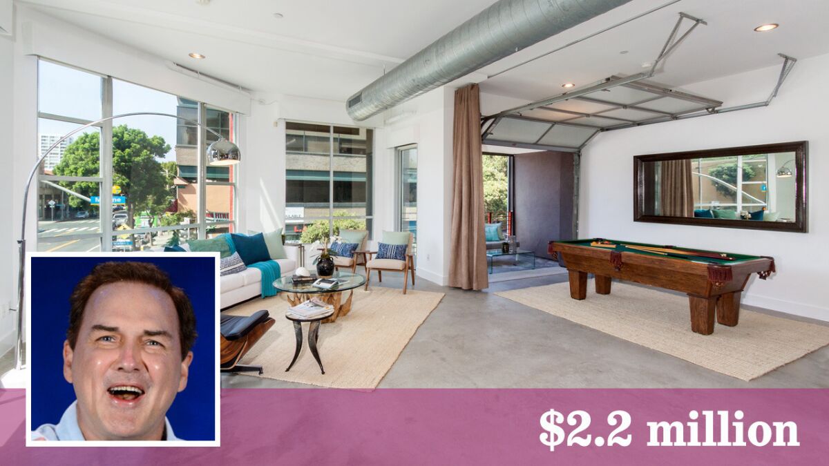 Comedian Norm Macdonald is seeking a buyer for his urban condo in Santa Monica.