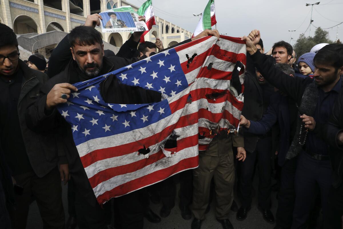 Anti-U.S. protest in Iran