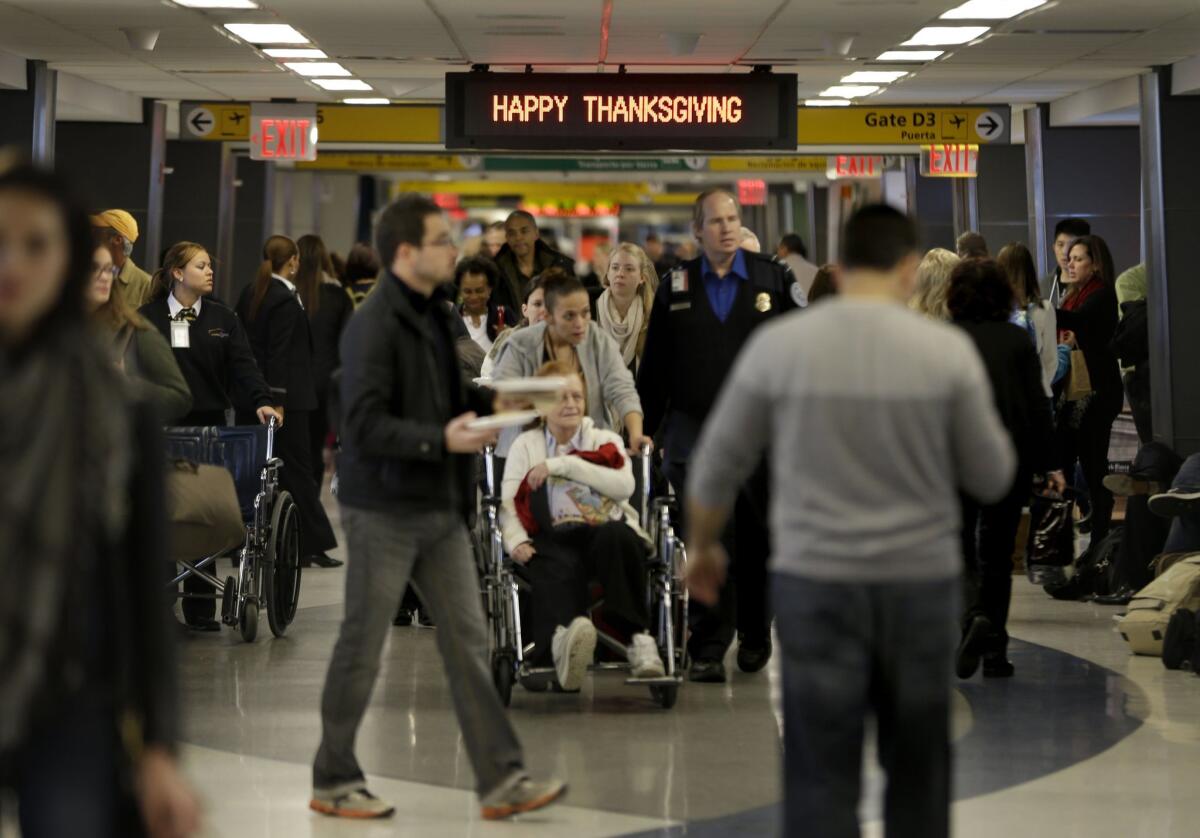 LaGuardia Airport in New York ranked as the most-frustrating airport for Thanksgiving travelers.