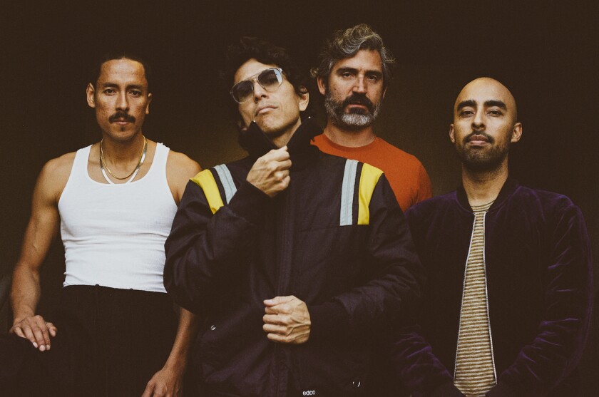 Chicano Batman, from left: Bardo Martinez, Eduardo Arenas, Gabriel Villa and Carlos Arévalo.