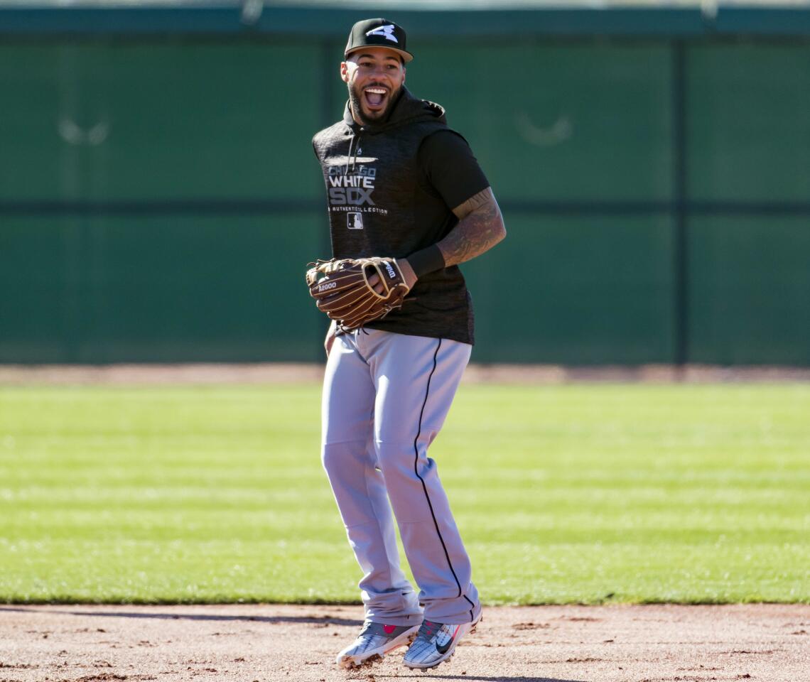 White Sox practice at spring training - Los Angeles Times