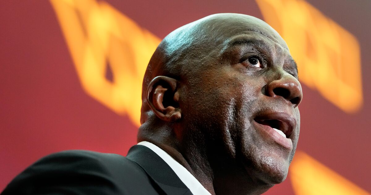 Magic Johnson explains why co-owning NFL team means so much ‘as a proud Black man’