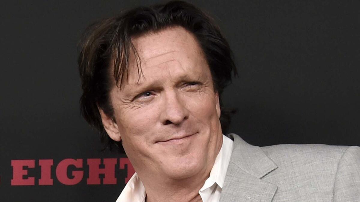 Michael Madsen at the December 2015 premiere of "Hateful Eight"