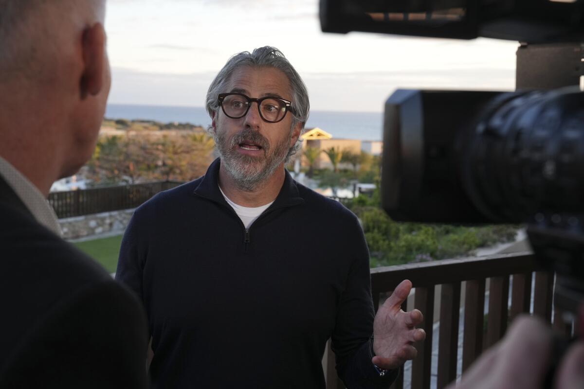 Casey Wasserman, chairman of the 2028 Los Angeles Olympics organizing committee.