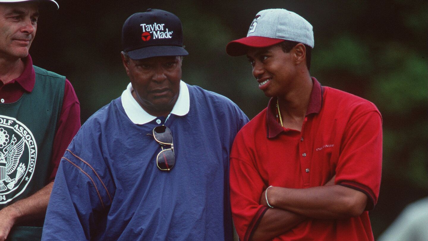 Earl Woods, Tiger Woods