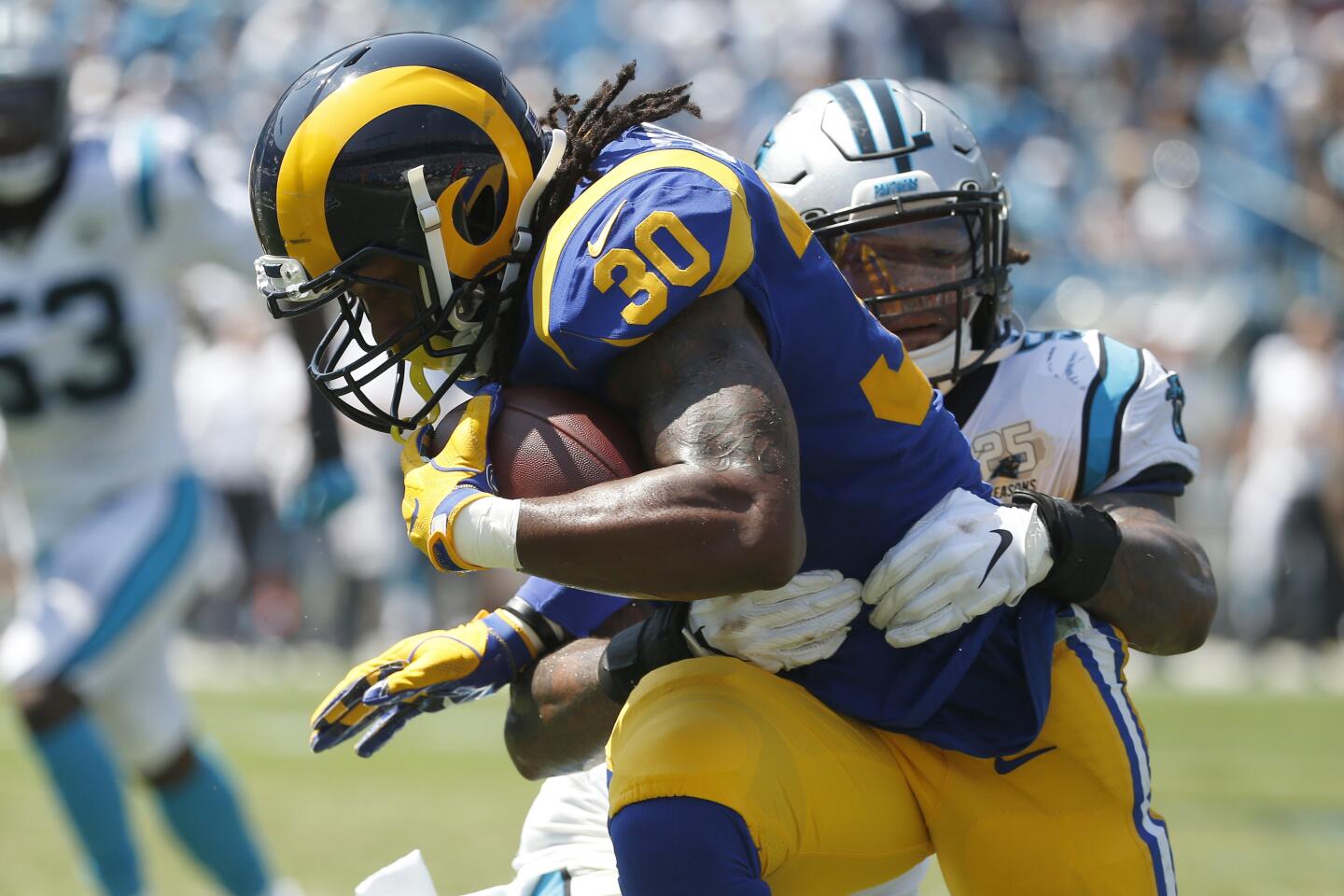 Shaq Thompson, Todd Gurley