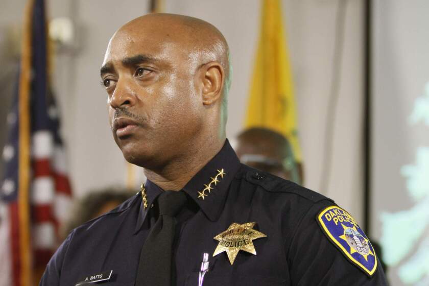 Baltimore Police Commissioner Anthony Batts in 2010, when he was chief of police in Oakland.