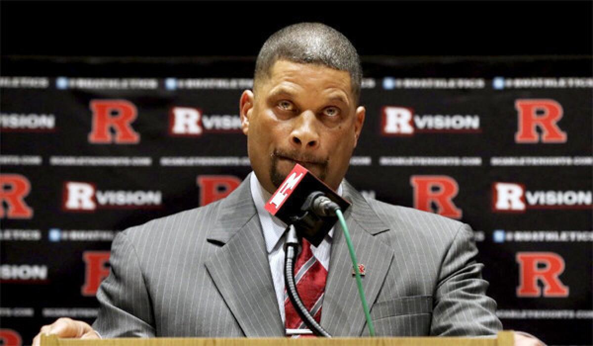 Rutgers Coach Eddie Jordan says injuries and problems with team chemistry made for a tough 2012-13 season with the Lakers.