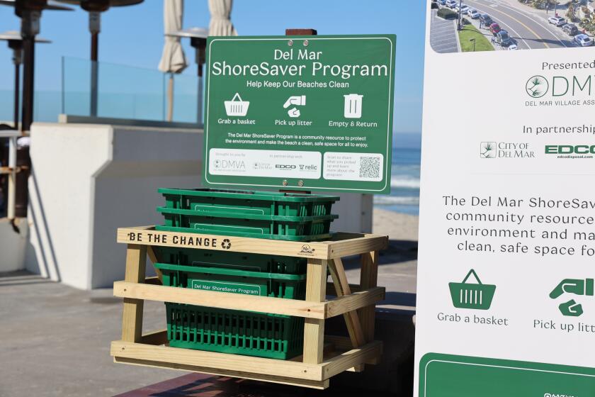 The Del Mar ShoreSaver program launched on April 17.