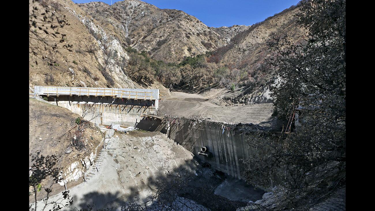 Photo Gallery: Sunset debris basins cleaned out after massive storm