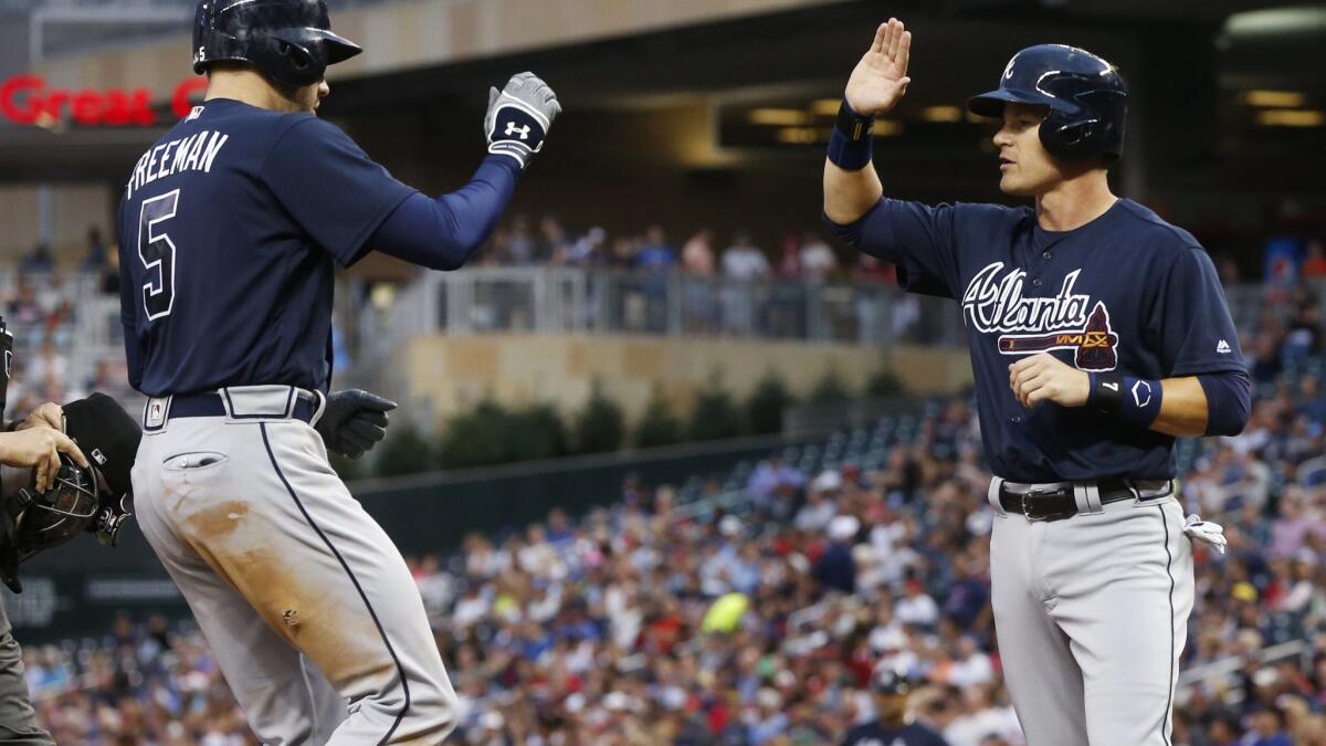 Freeman HR, 5 RBIs as Braves top Twins for 2-game sweep