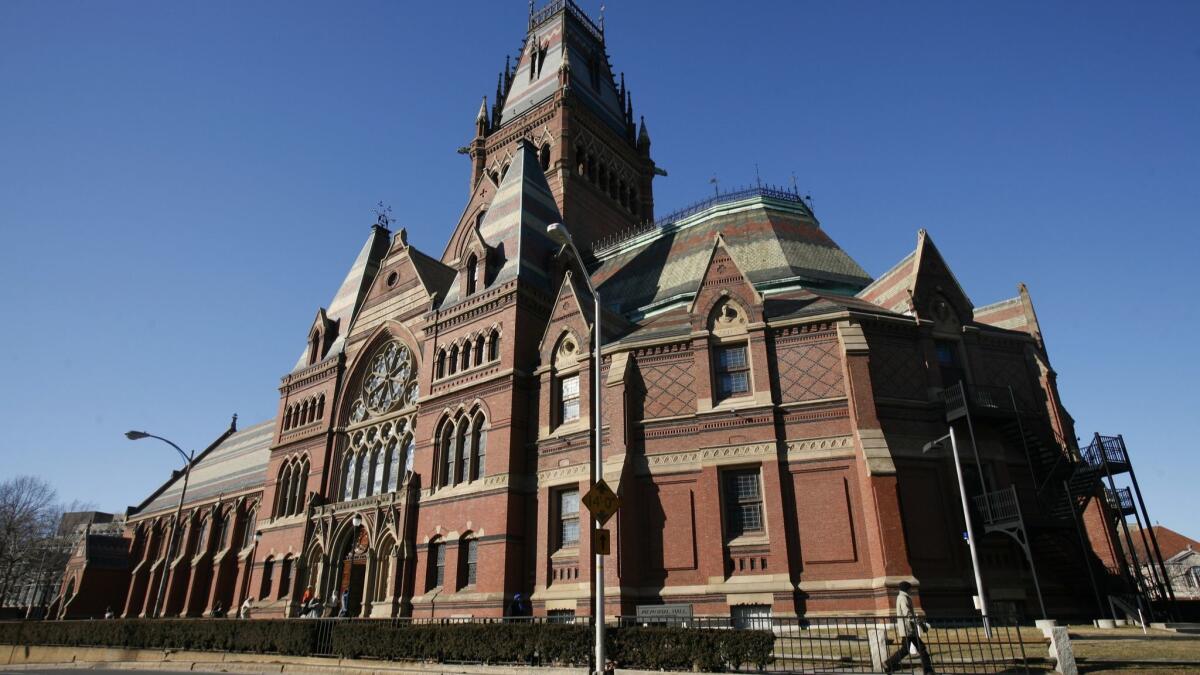 Memorial Hall At Harvard University.