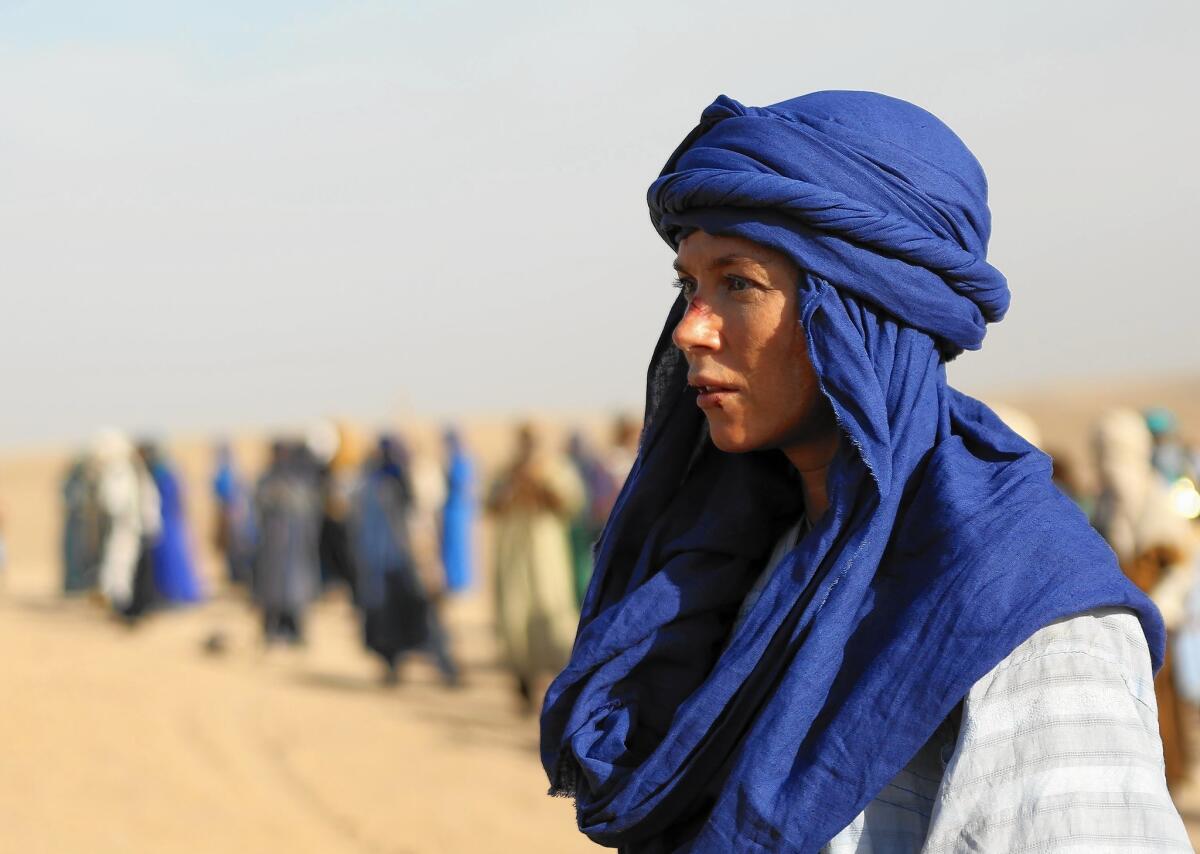 Anna Friel as Odelle Ballard in "American Odyssey."