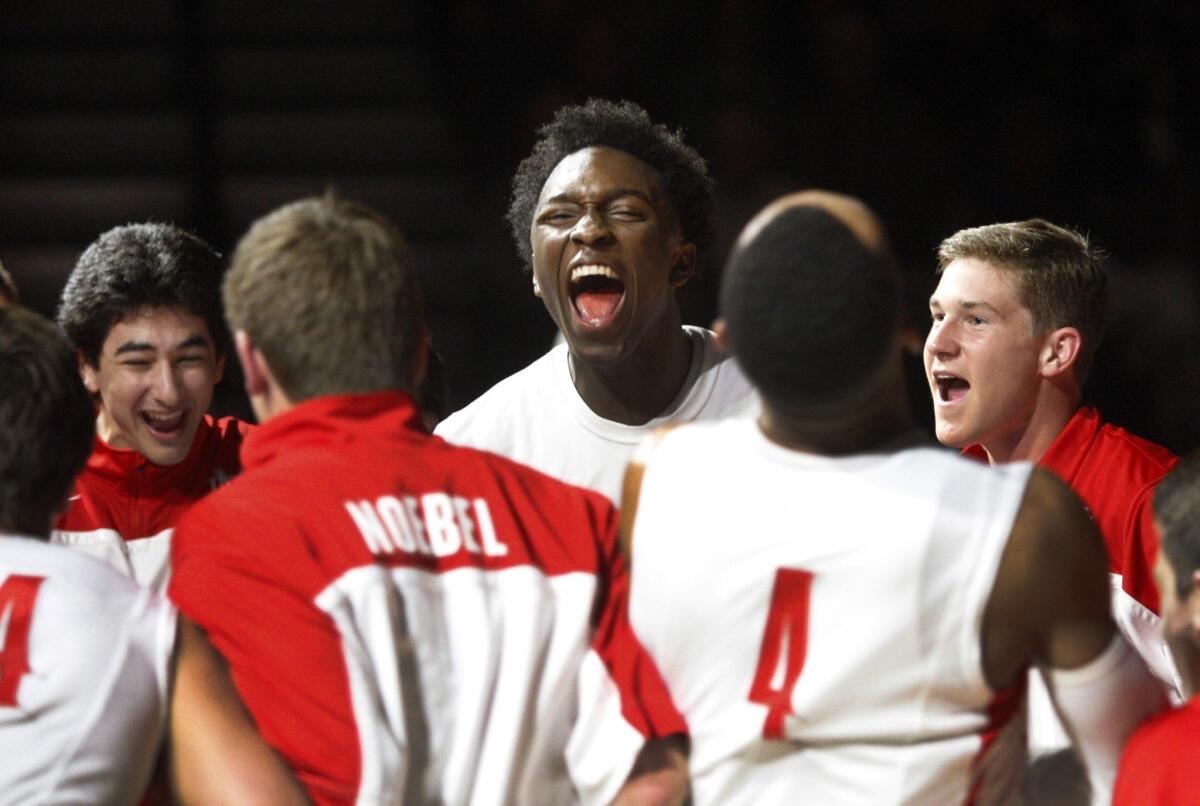 Stanley Johnson, center, and Mater Dei are once again among the Southland's best basketball teams.