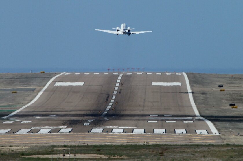 County supervisors must approve a master plan for McClellan-Palomar Airport before work begins.