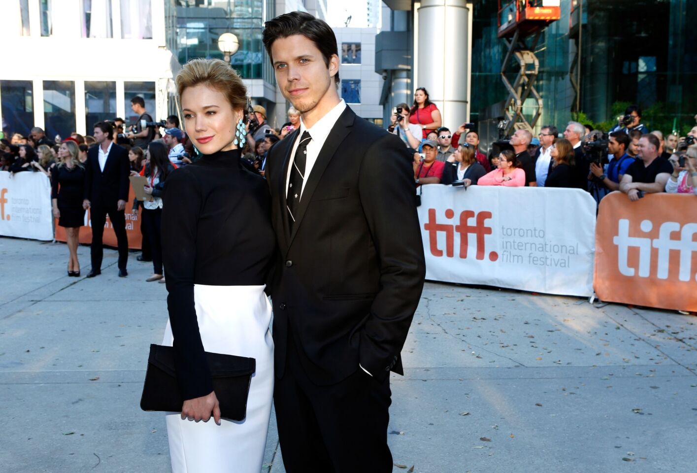 Kristen Hager and James A. Woods