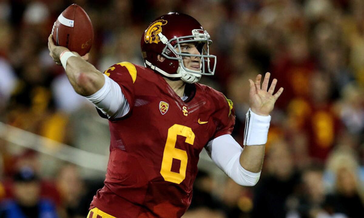 USC quarterback Cody Kessler says folks in his hometown of Bakersfield are making a big deal out the Trojans' Las Vegas Bowl matchup against Fresno State.