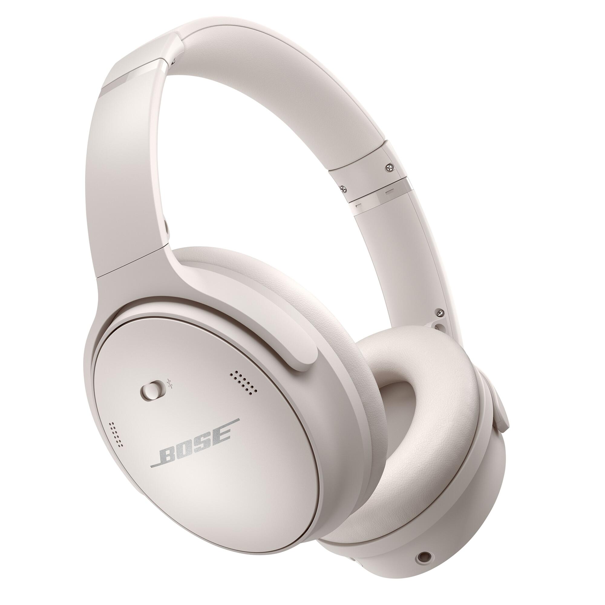 White headphones by Bose