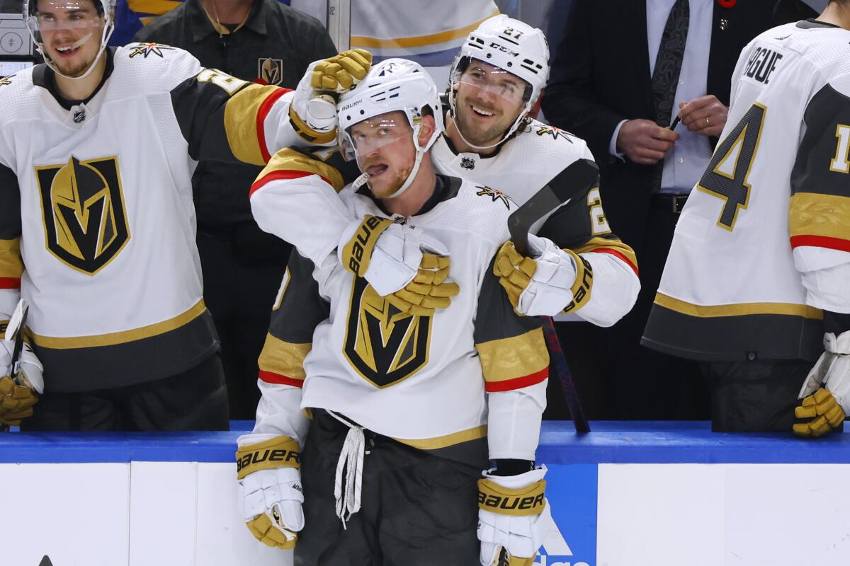 ESPN - Jack Eichel made his debut for the Vegas Golden Knights