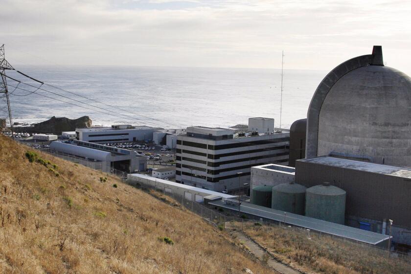 Pacific Gas & Electric's Diablo Canyon plant near Avila Beach has California's last operating nuclear reactors.