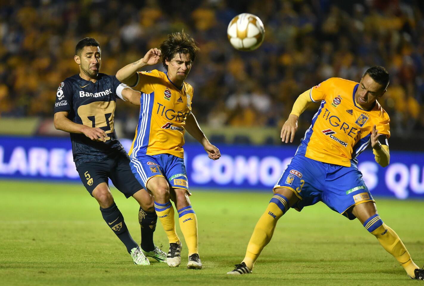 Liguilla: Tigres 5 (7) - 0 (2) Pumas