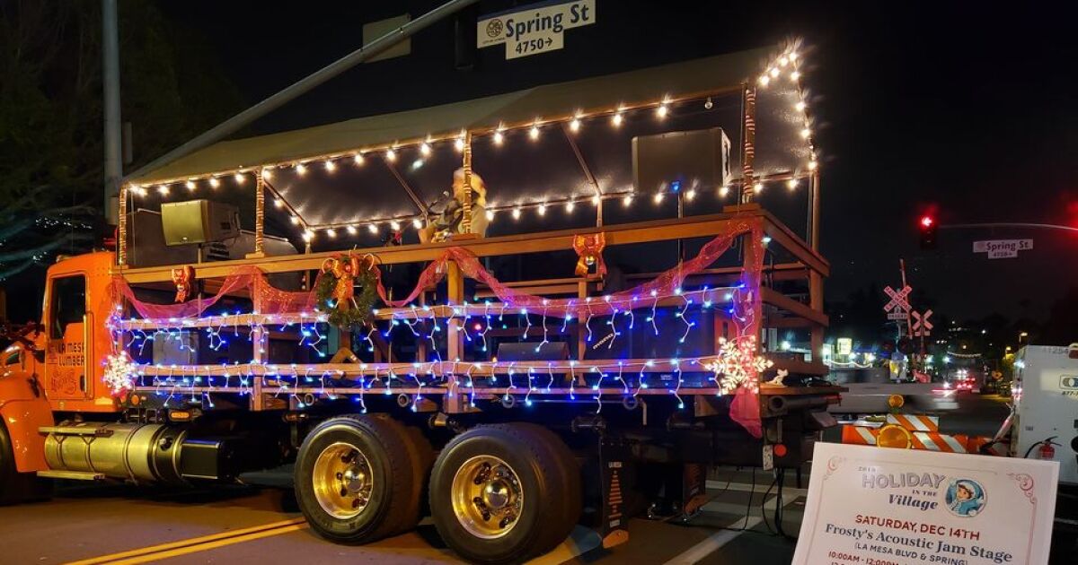 La Mesa Will Have Smaller Holiday In The Village In 2020 The San Diego Union Tribune La Mesa Christmas In The Village 2021