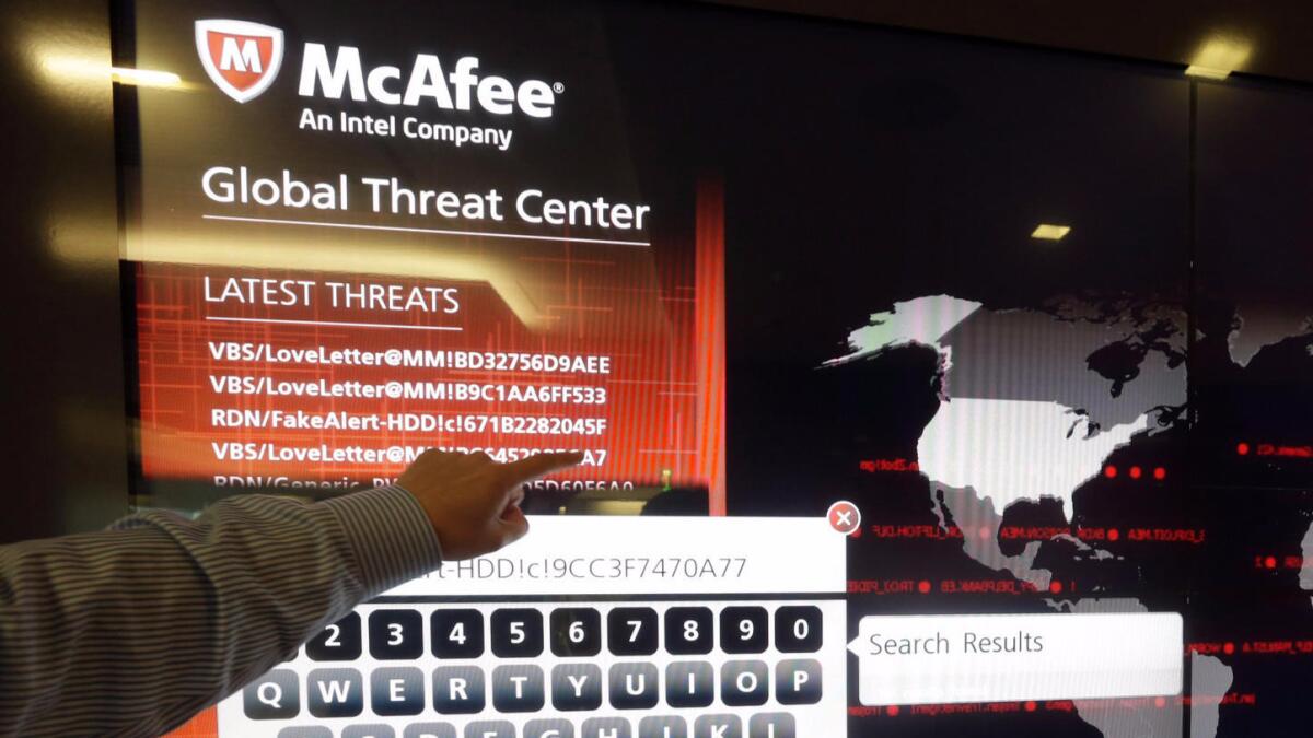 Intel bought McAfee in 2011 for $7.68 billion.