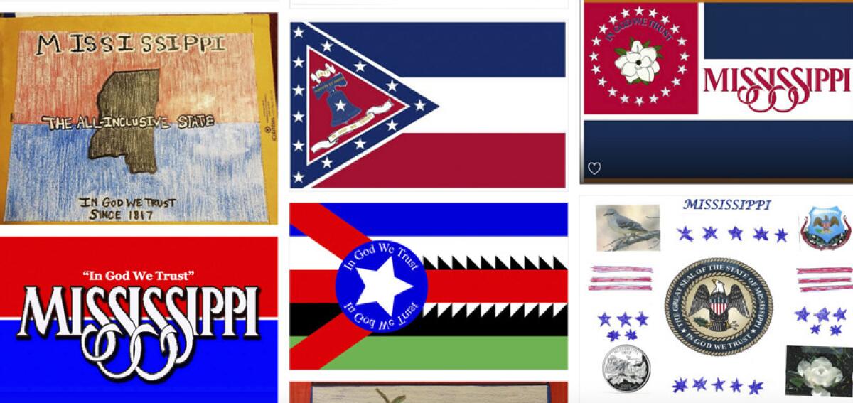 Nearly 3,000 Mississippians have submitted designs for a new state flag.