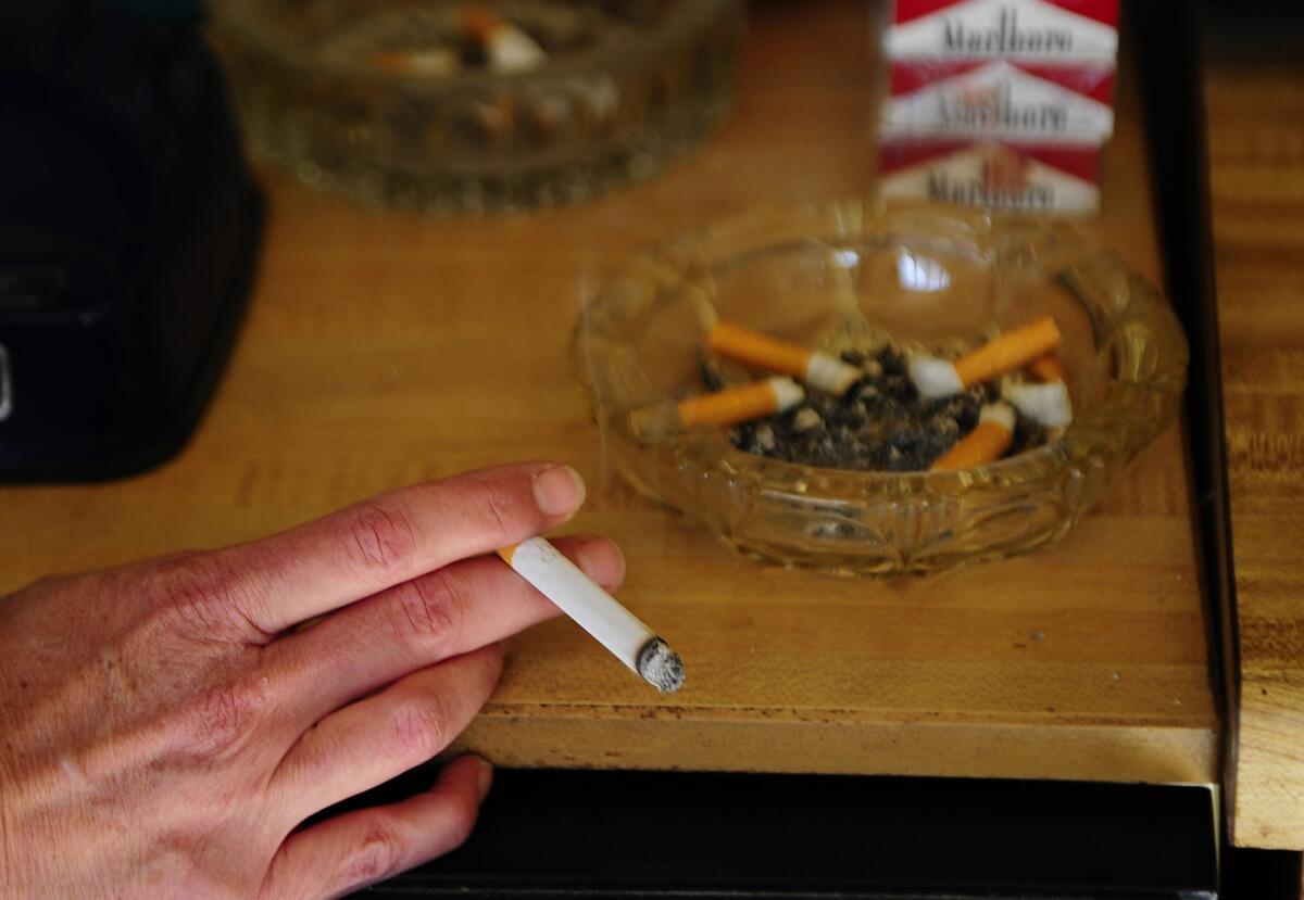 The federal government has proposed to ban lit tobacco products inside public housing in a push to make hundreds of thousands of units across the country smoke-free.