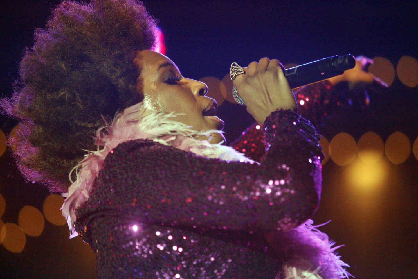 Macy Gray performs at the Americana in Glendale on Thursday, August 23, 2012.