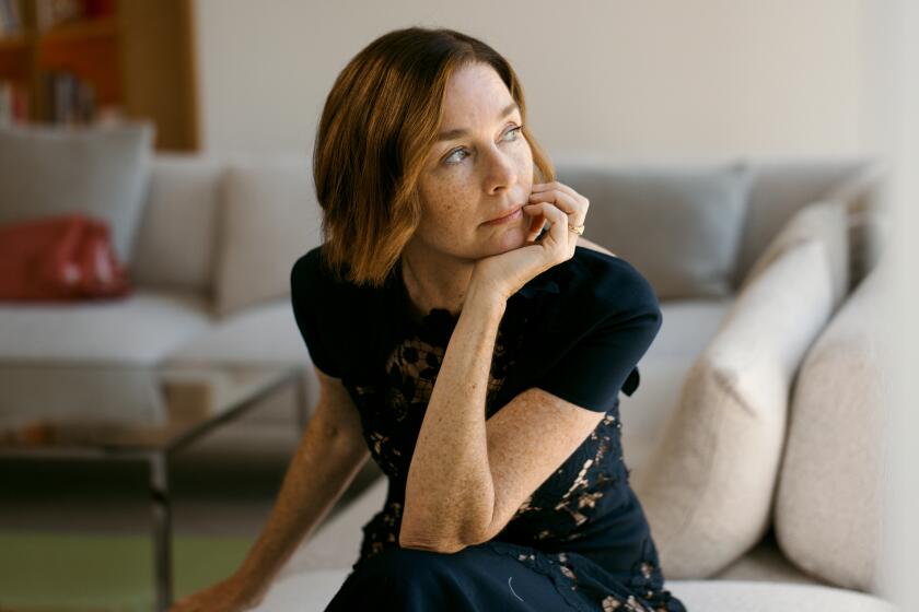 Actress Julianne Nicholson for the movie "Janet Planet "at the offices of A24 in New York on Tuesday, June 11, 2024.