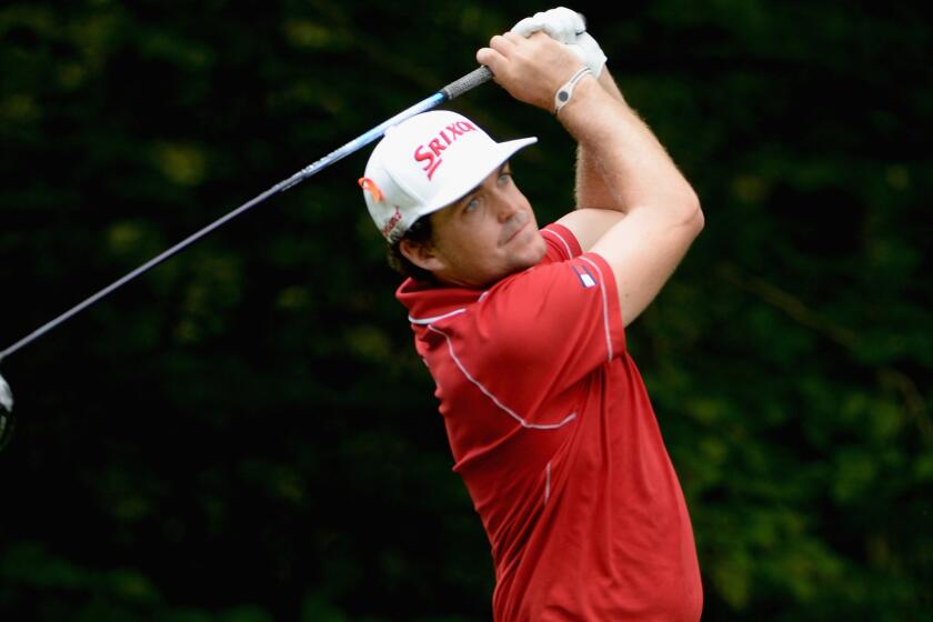 Keegan Bradley was named to the U.S. Ryder Cup team on Tuesday.