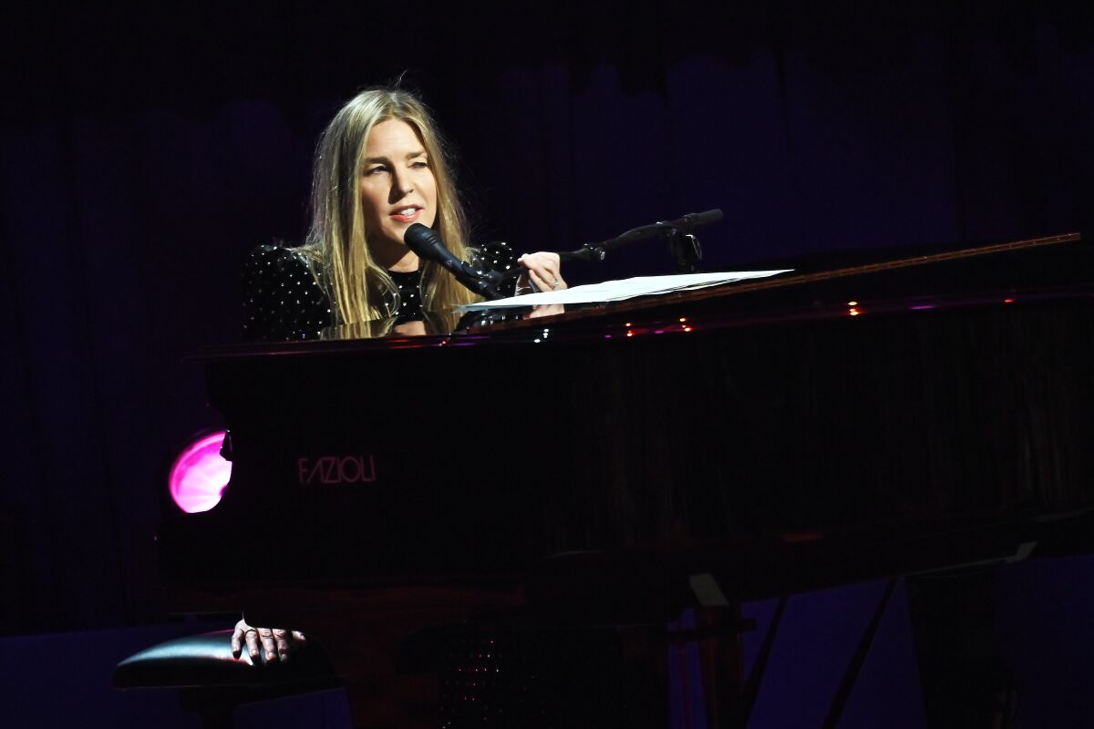 Diana Krall, March 1, 2023, Library of Congress Gershwin Prize for American Song, honoring Joni Mitchell