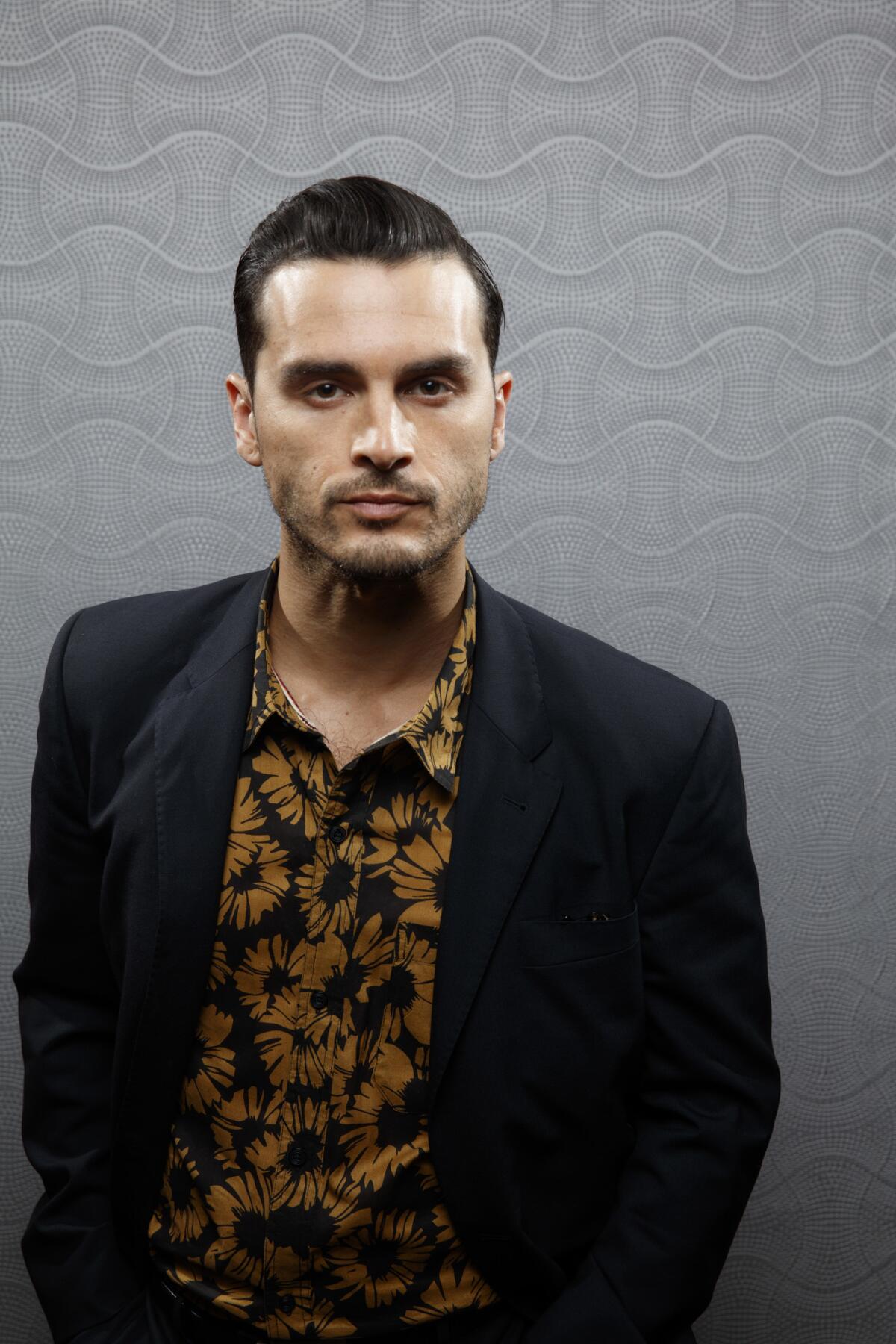 Michael Malarkey from the television series "Project Blue Book."