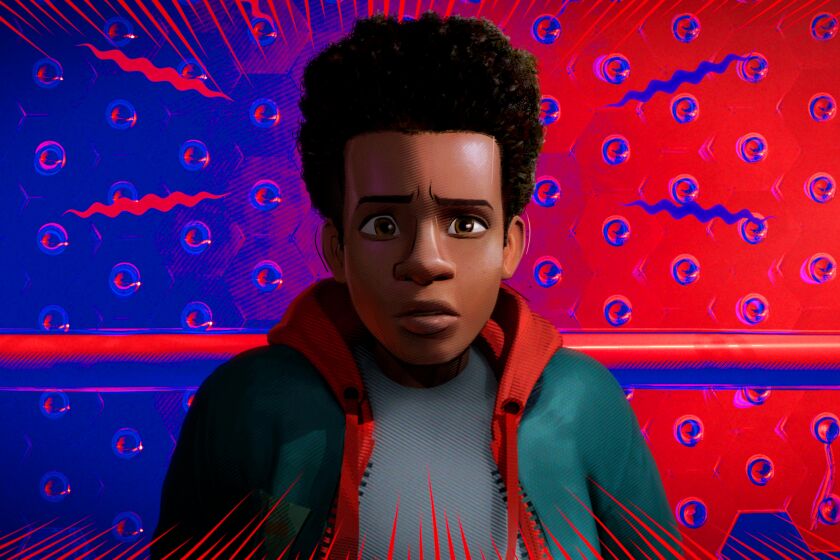 A picture of Miles Morales from "Spider-Man: Into the Spider-Verse"