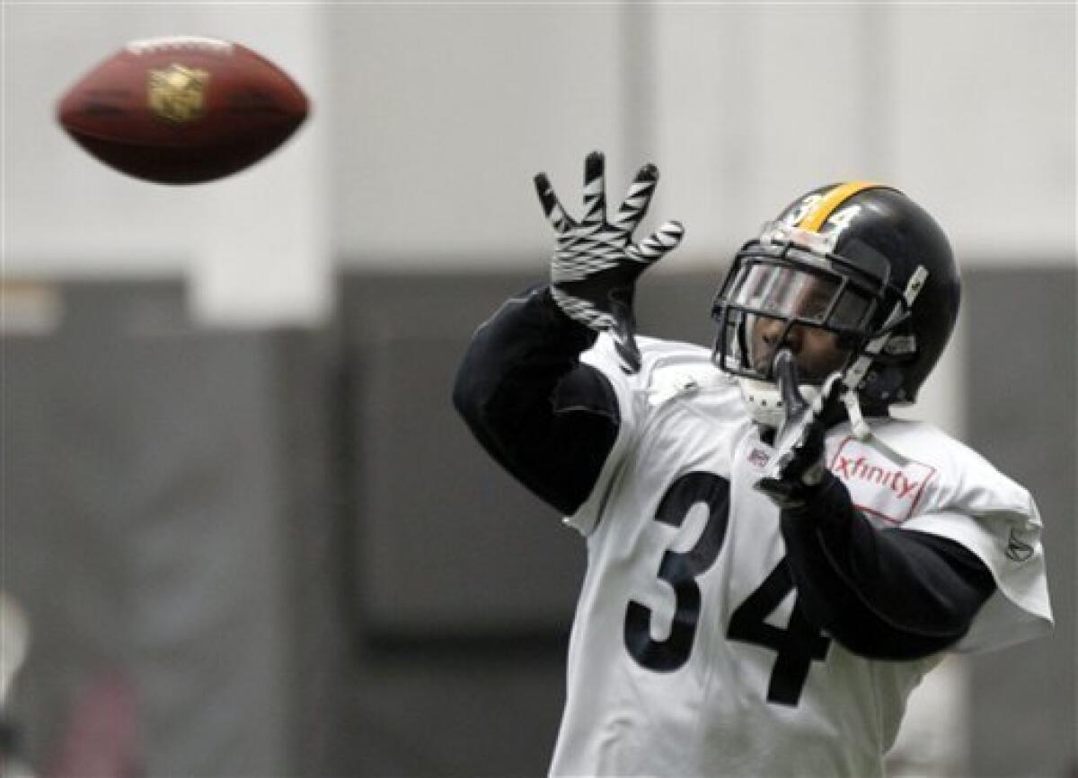 Steelers' RB Mendenhall keeps 'em chuckling - The San Diego Union-Tribune