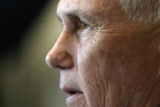 FILE - Former Vice President Mike Pence speaks with reporters after signing papers to get on the Republican presidential primary ballot at the New Hampshire Statehouse, Friday, Oct. 13, 2023, in Concord, N.H. Pence ended September with just $1.18 million left in his campaign account, a strikingly low number for a presidential contest and far less than his rivals, new filings show. His campaign also has $621,000 in debt — more than half the cash he had remaining — and is scrambling to meet donor thresholds for the Nov. 8 debate. (AP Photo/Michael Dwyer, File)