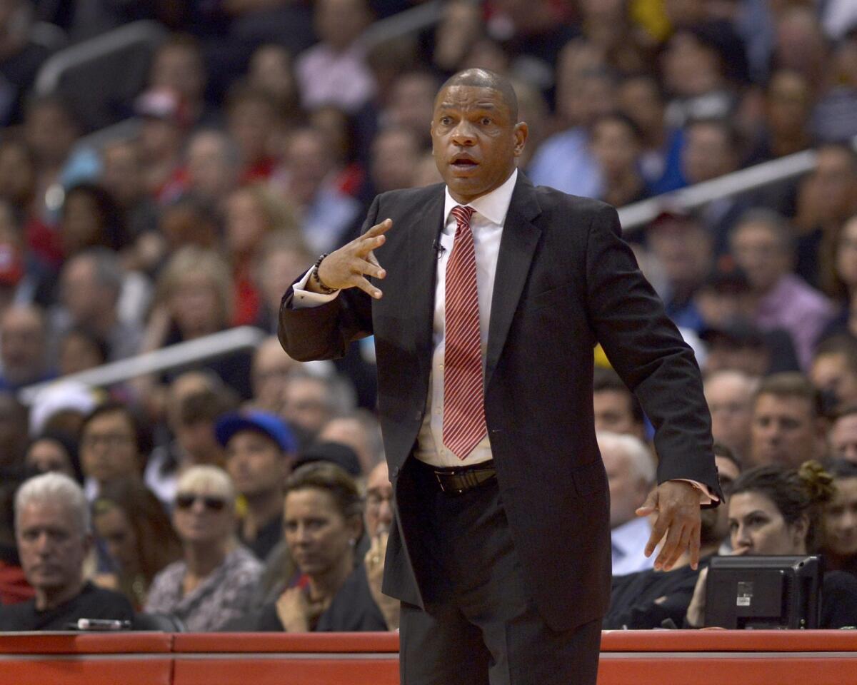 Clippers Coach Doc Rivers.