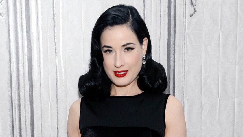 Dita Von Teese Knows How To Make Your Beauty Mark Los Angeles Times