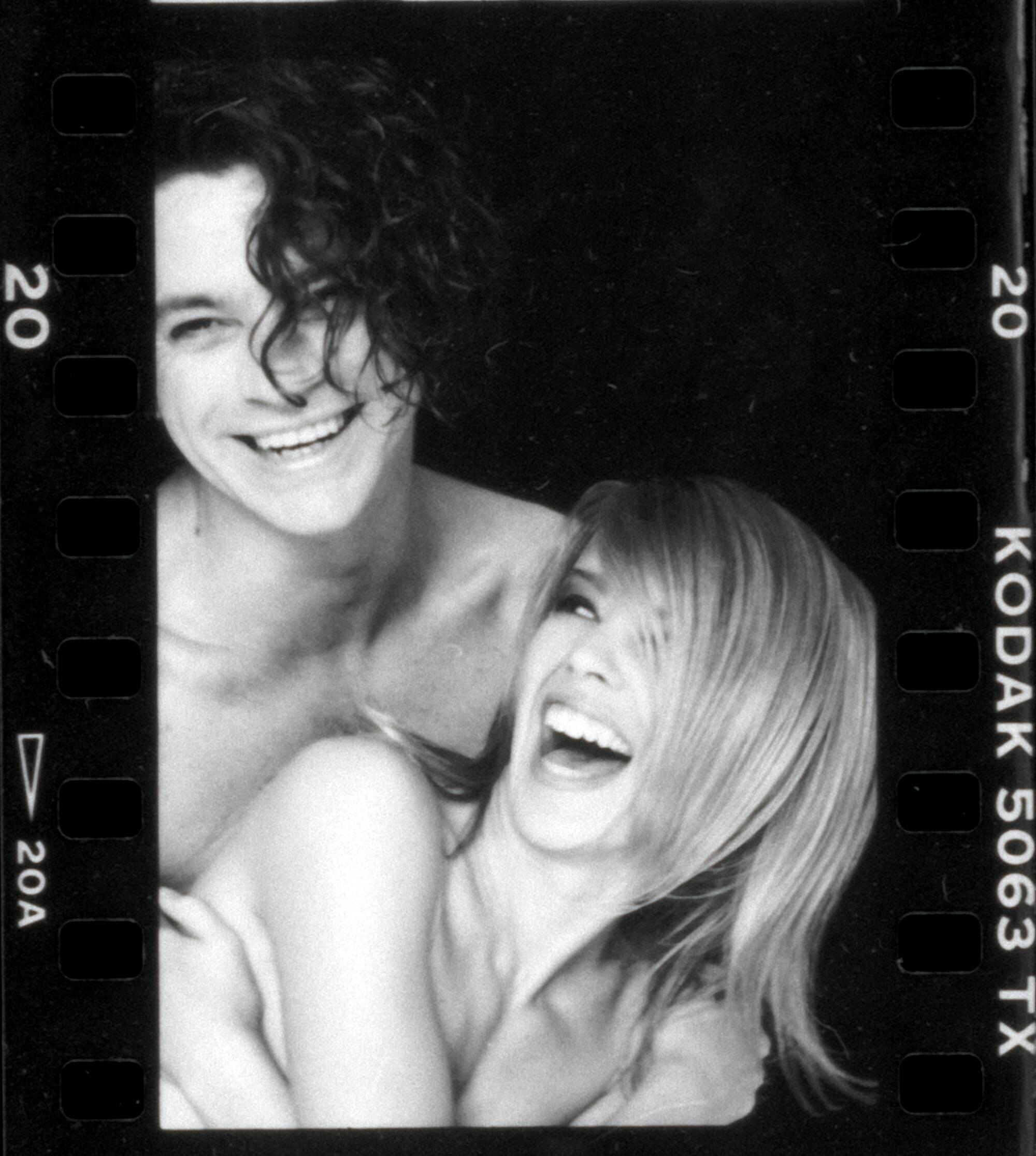 Archival image used in coverage of the documentary's Michael Hutchence chapter