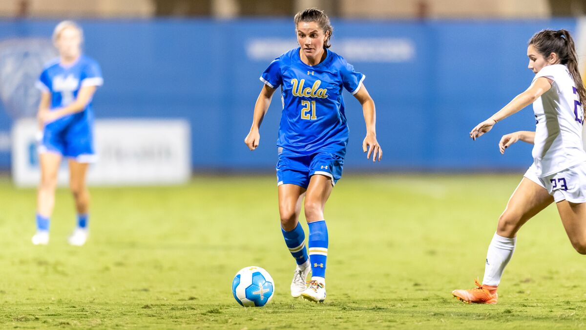 UCLA star Jessie Fleming was a standout in several sports before deciding to focus on soccer.
