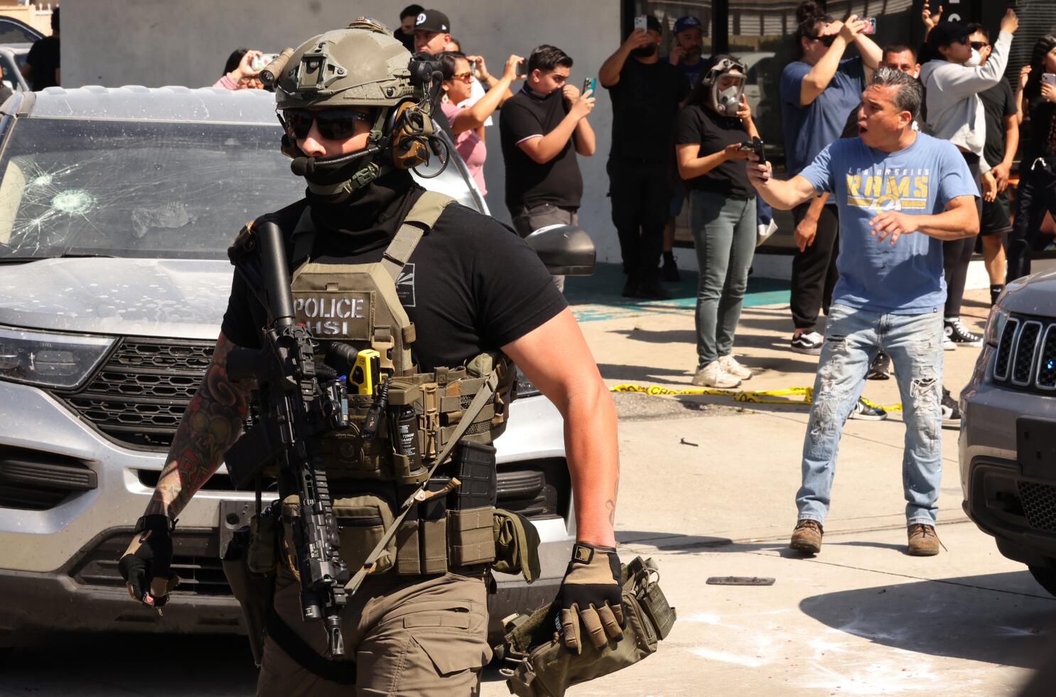 L.A. 'under siege': Federal lawsuit targets rampant immigration raids - Los Angeles Times