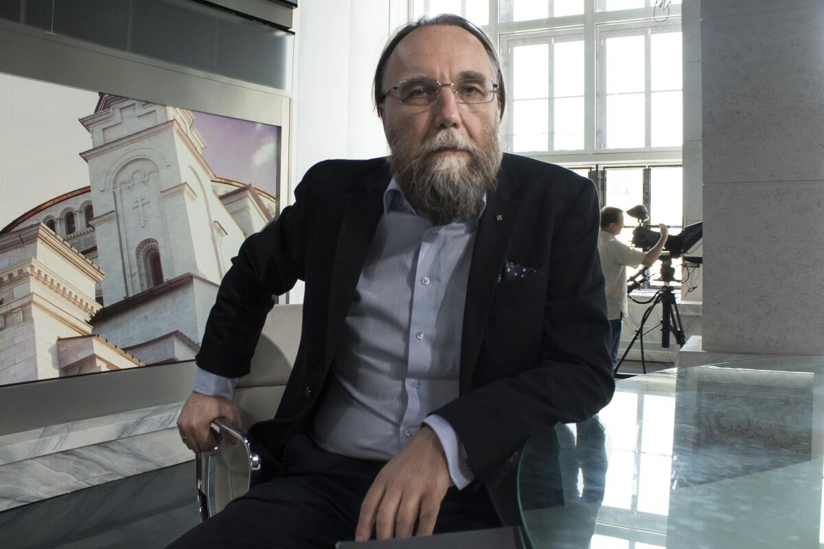 Russian nationalist ideologist Alexander Dugin in 2016.