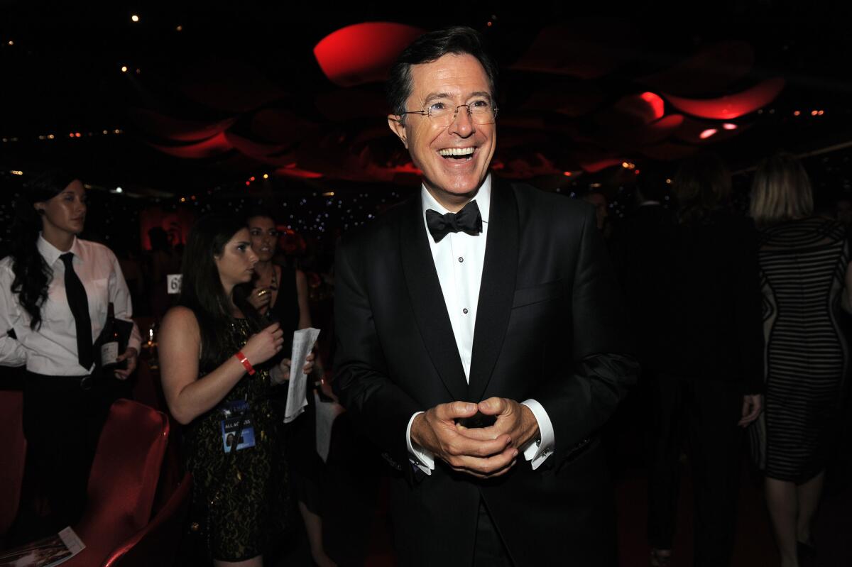 Stephen Colbert will be replacing David Letterman on CBS sometime next year.