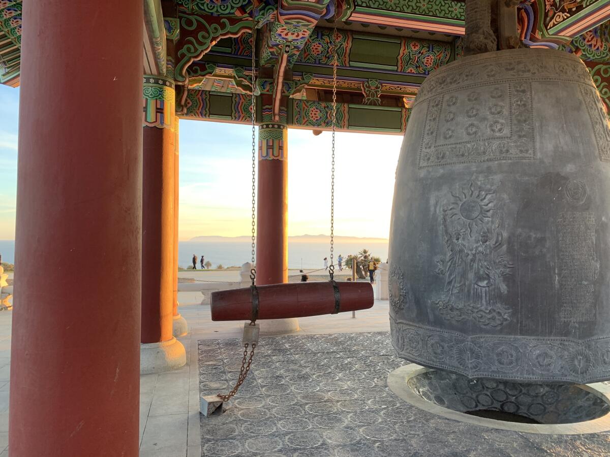 The Korean Bell of Friendship in San Pedro.