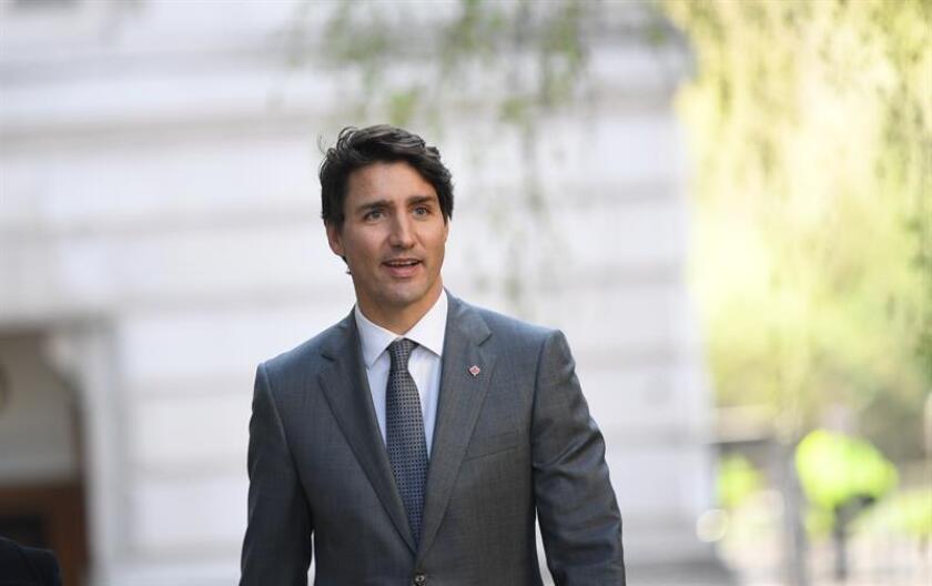 En la imagen, el primer ministro canadiense, Justin Trudeau. EFE/Archivo