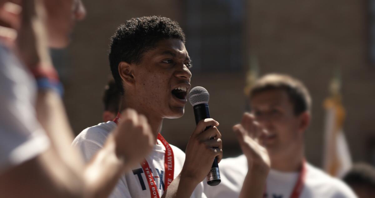 René Otero in the documentary "Boys State."