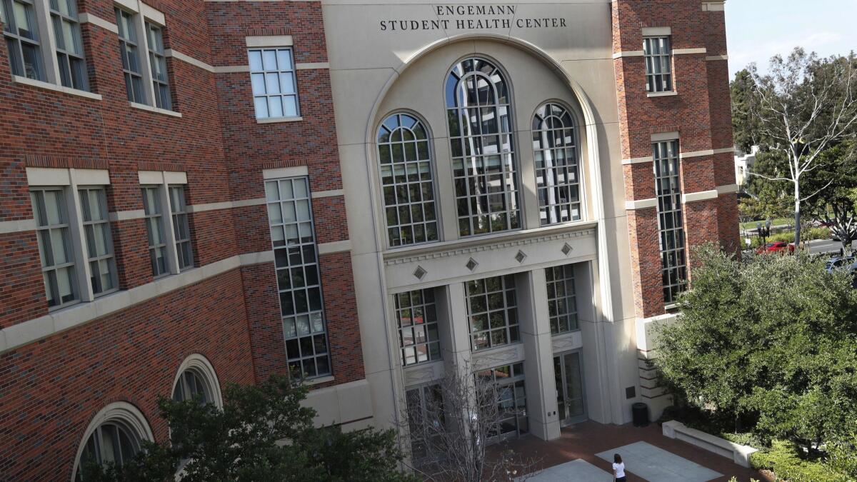 The Engemann Student Health Center on the USC campus in Los Angeles.